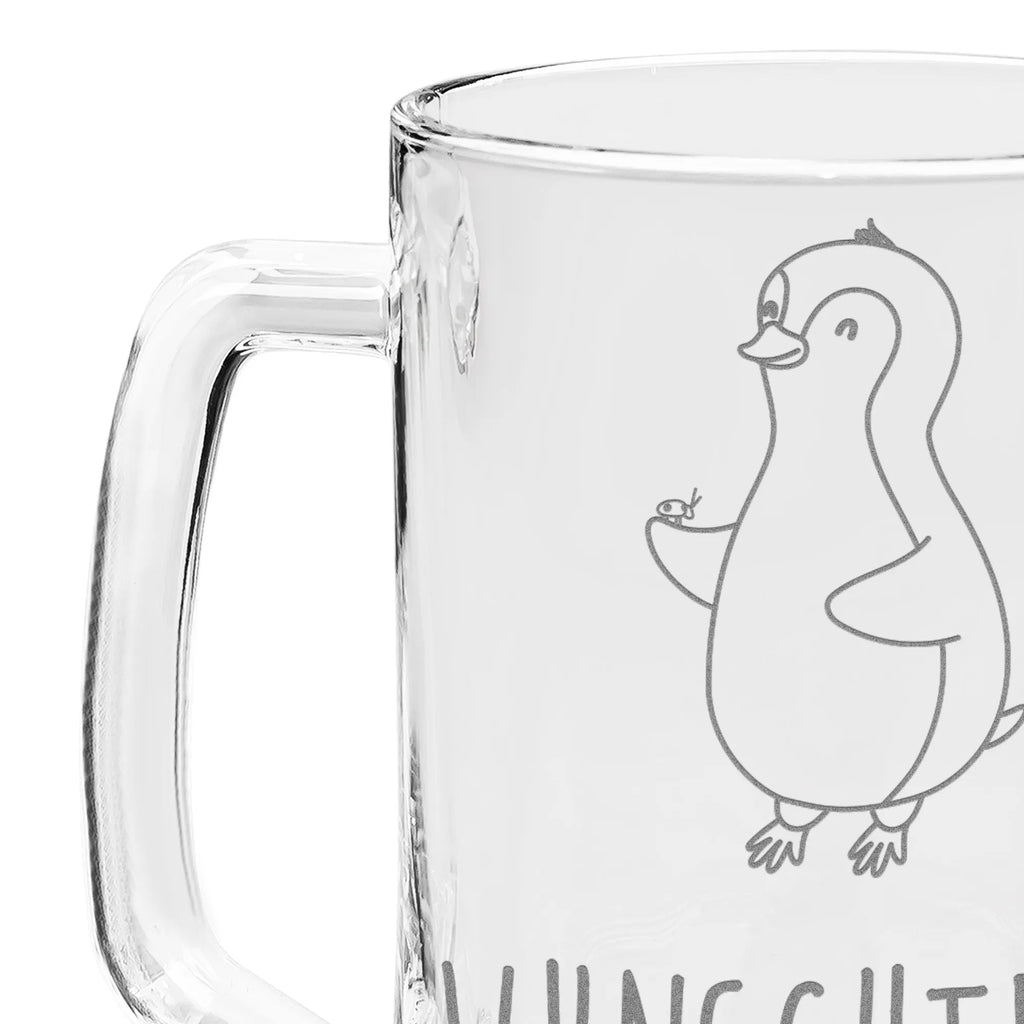 Personalisierter Gravur Bierkrug Pinguin Marienkäfer Personalisierter Bierkrug, Personalisierter Bier Krug, Personalisiertes Bierkrug Glas, Bierkrug mit Namen, Bier Krug mit Namen, Bierkrug Glas mit Namen, Vatertag, Wunschtext, Wunschname, Personalisierbar, Selbst gestalten, Pinguin, Pinguine, Marienkäfer, Liebe, Wunder, Glück, Freude, Lebensfreude