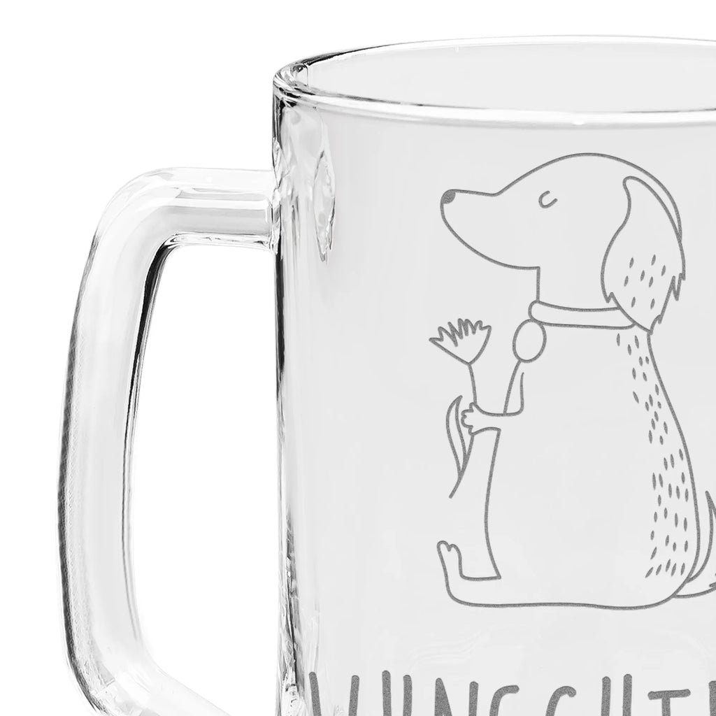 Personalisierter Gravur Bierkrug Hund Blume Personalisierter Bierkrug, Personalisierter Bier Krug, Personalisiertes Bierkrug Glas, Bierkrug mit Namen, Bier Krug mit Namen, Bierkrug Glas mit Namen, Vatertag, Wunschtext, Wunschname, Personalisierbar, Selbst gestalten, Hund, Hundemotiv, Haustier, Hunderasse, Tierliebhaber, Hundebesitzer, Sprüche, Hunde, Frauchen, Hundeliebe