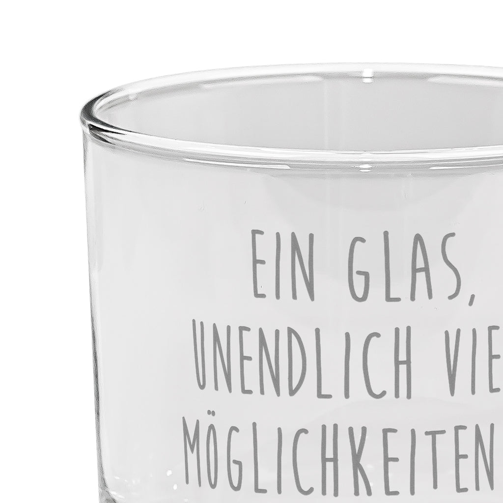 Ginglas Spruch Glas der Möglichkeiten Ginglas, Gin Glas, Gin Glas mit Gravur, Ginglas mit Spruch, Gin Glas mit Sprüchen