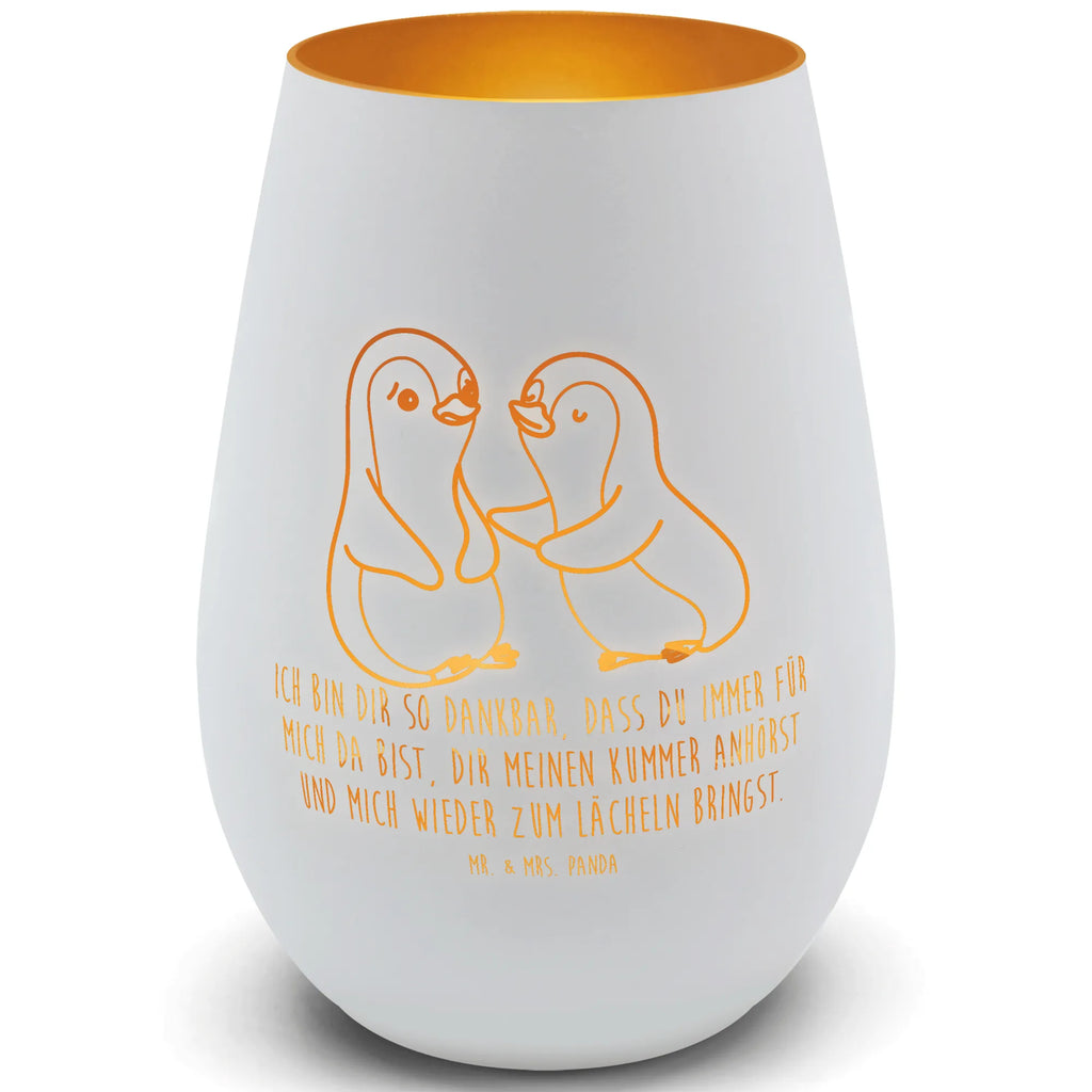 Gold Windlicht Pinguine trösten Windlicht, Teelicht, Graviertes Windlicht, Windlicht Gravur, Kerze, Windlicht aus Glas, Teelicht aus Glas, Liebe, Partner, Freund, Freundin, Ehemann, Ehefrau, Heiraten, Verlobung, Heiratsantrag, Liebesgeschenk, Jahrestag, Hocheitstag, Valentinstag, Geschenk für Frauen, Hochzeitstag, Mitbringsel, Geschenk für Freundin, Geschenk für Partner, Liebesbeweis, für Männer, für Ehemann