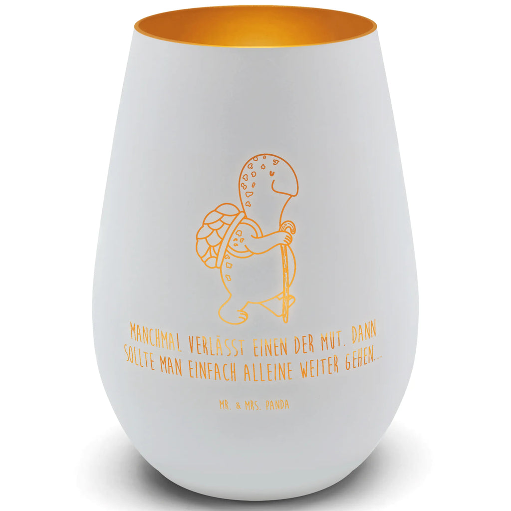 Gold Windlicht Schildkröte Wanderer Windlicht, Teelicht, Graviertes Windlicht, Windlicht Gravur, Kerze, Windlicht aus Glas, Teelicht aus Glas, Schildkröte, Schildkröten, Motivation, Motivationsspruch, Motivationssprüche, Neuanfang