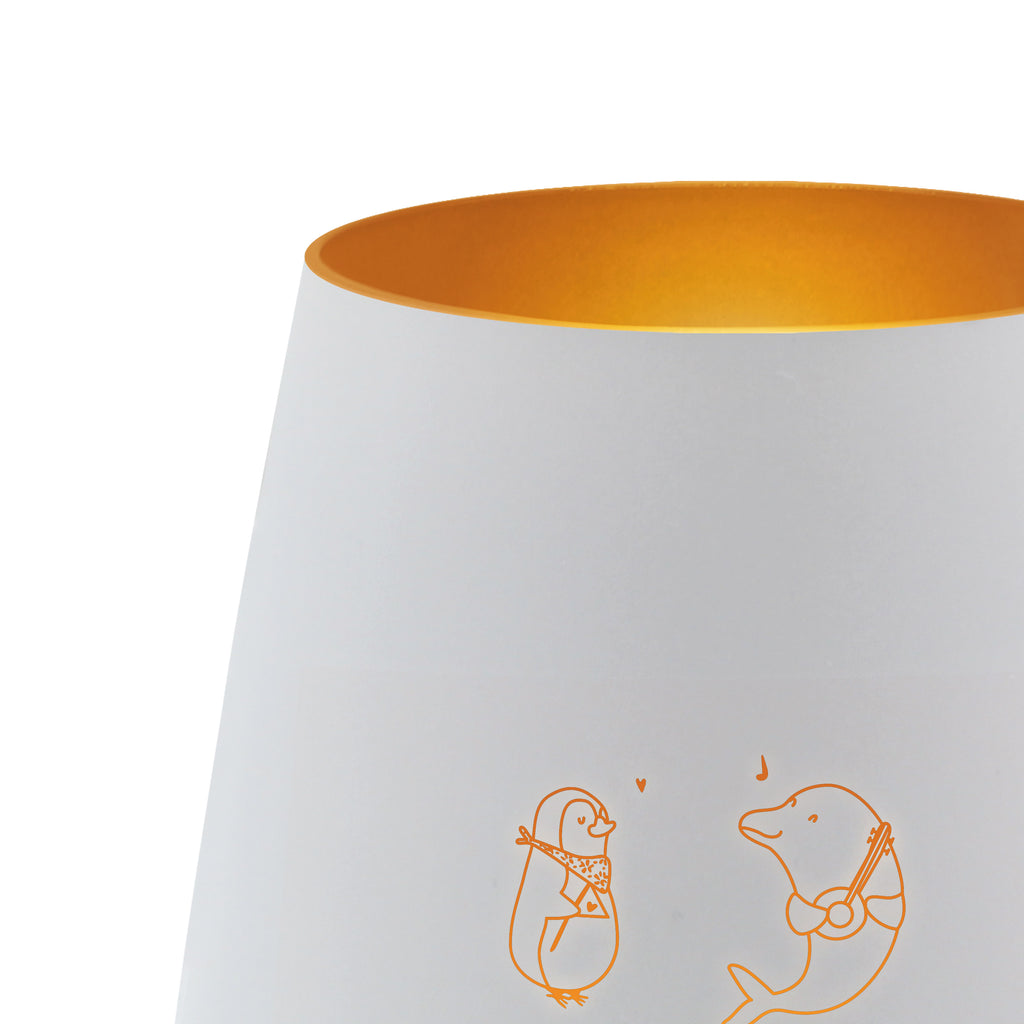 Gold Windlicht Big Band Windlicht, Teelicht, Graviertes Windlicht, Windlicht Gravur, Kerze, Windlicht aus Glas, Teelicht aus Glas, Tiermotive, Gute Laune, lustige Sprüche, Tiere, Hund, Pinguin, Maus, Elefant, Delfin, Gitarre, Band, Triangel, Musikanten, Musik