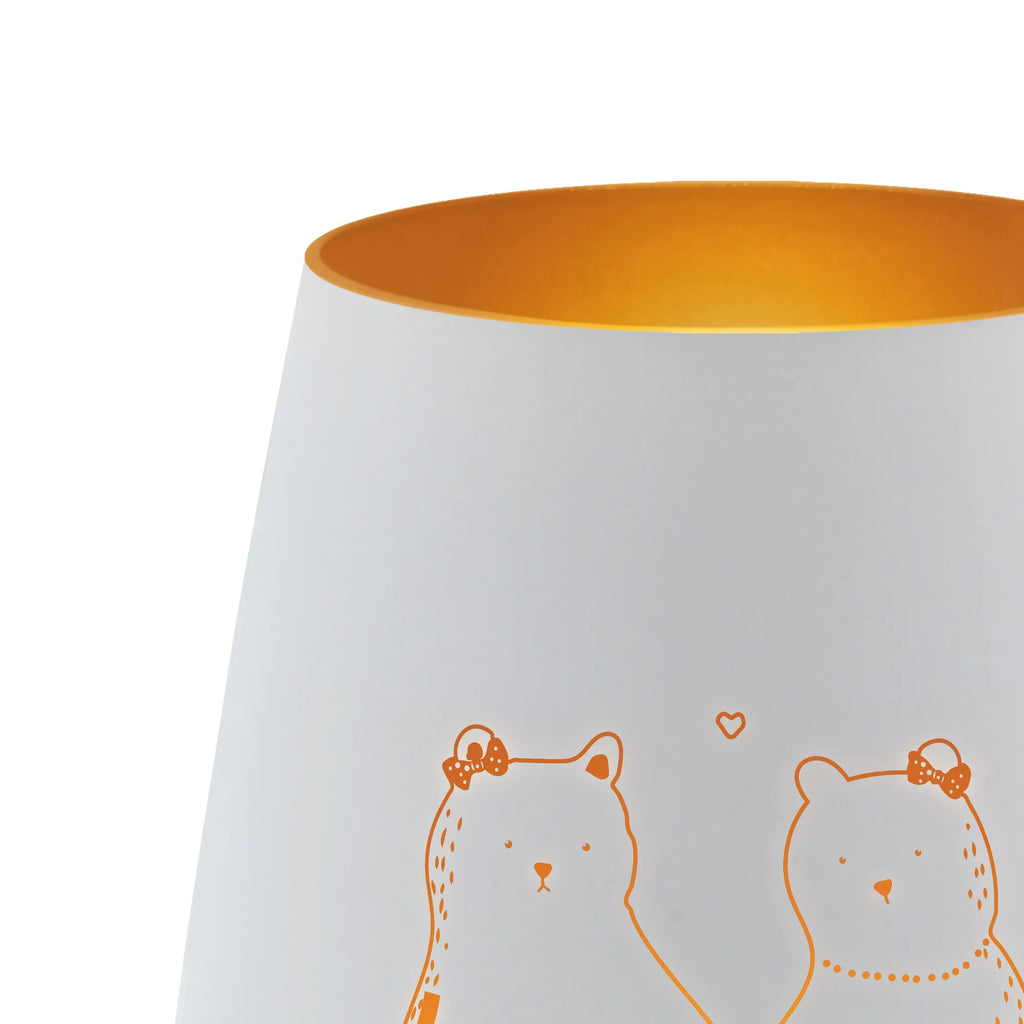 Gold Windlicht Bär Freundin Windlicht, Teelicht, Graviertes Windlicht, Windlicht Gravur, Kerze, Windlicht aus Glas, Teelicht aus Glas, Bär, Teddy, Teddybär, Bär Freundin Beste Freund Liebe Liebesbeweis Verliebt Kumpel Kumpeliene