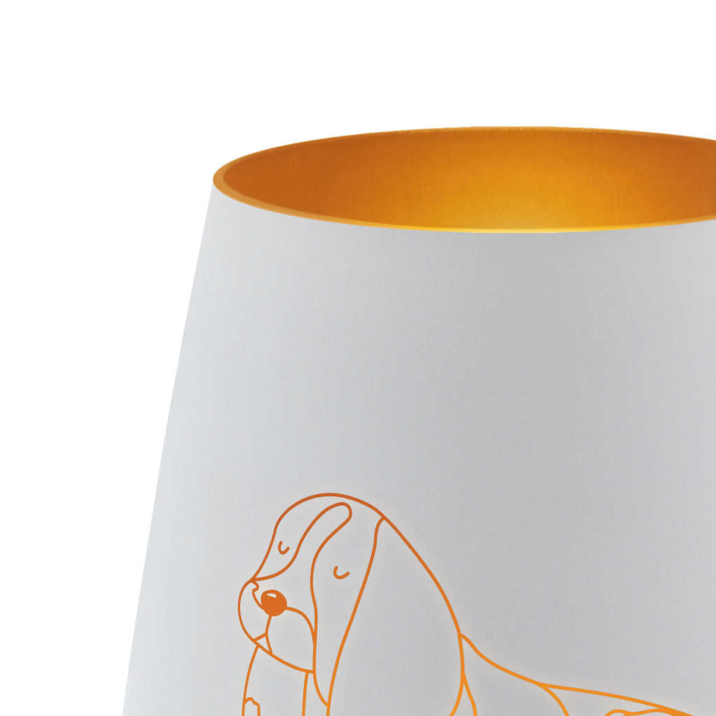 Gold Windlicht Hund Basset Hound Windlicht, Teelicht, Graviertes Windlicht, Windlicht Gravur, Kerze, Windlicht aus Glas, Teelicht aus Glas, Hund, Hundemotiv, Haustier, Hunderasse, Tierliebhaber, Hundebesitzer, Sprüche, Basset Hound, Basset, Hundeliebe, kinderlos