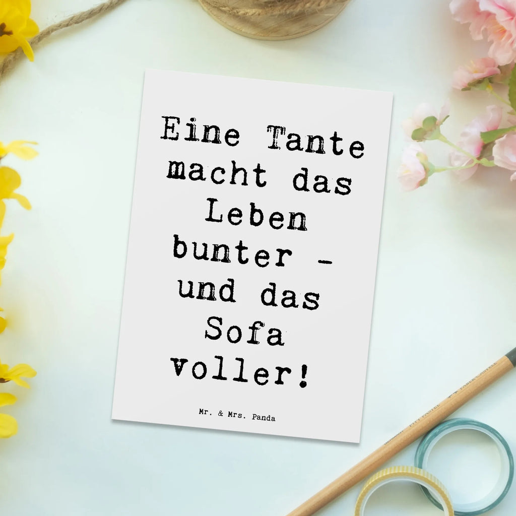 Postkarte Spruch Bunte Tante Postkarte, Karte, Geschenkkarte, Grußkarte, Einladung, Ansichtskarte, Geburtstagskarte, Einladungskarte, Dankeskarte, Ansichtskarten, Einladung Geburtstag, Einladungskarten Geburtstag, Familie, Vatertag, Muttertag, Bruder, Schwester, Mama, Papa, Oma, Opa