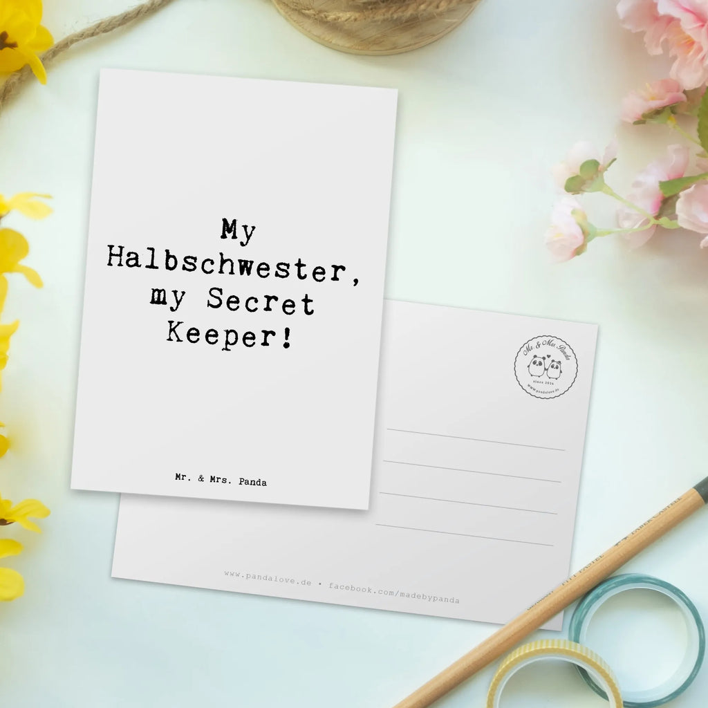 Postkarte Spruch Halbschwester Geheimnishüter Postkarte, Karte, Geschenkkarte, Grußkarte, Einladung, Ansichtskarte, Geburtstagskarte, Einladungskarte, Dankeskarte, Ansichtskarten, Einladung Geburtstag, Einladungskarten Geburtstag, Familie, Vatertag, Muttertag, Bruder, Schwester, Mama, Papa, Oma, Opa