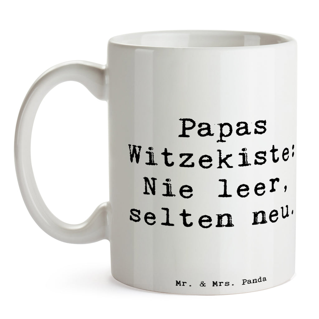 Tasse Spruch Vater Witzekiste Tasse, Kaffeetasse, Teetasse, Becher, Kaffeebecher, Teebecher, Keramiktasse, Porzellantasse, Büro Tasse, Geschenk Tasse, Tasse Sprüche, Tasse Motive, Kaffeetassen, Tasse bedrucken, Designer Tasse, Cappuccino Tassen, Schöne Teetassen, Familie, Vatertag, Muttertag, Bruder, Schwester, Mama, Papa, Oma, Opa