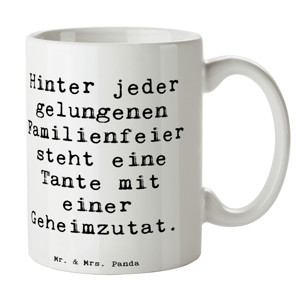 Tasse Tante - Geheimzutat für Familienfeste Tasse, Kaffeetasse, Teetasse, Becher, Kaffeebecher, Teebecher, Keramiktasse, Porzellantasse, Büro Tasse, Geschenk Tasse, Tasse Sprüche, Tasse Motive, Kaffeetassen, Tasse bedrucken, Designer Tasse, Cappuccino Tassen, Schöne Teetassen, Familie, Vatertag, Muttertag, Bruder, Schwester, Mama, Papa, Oma, Opa