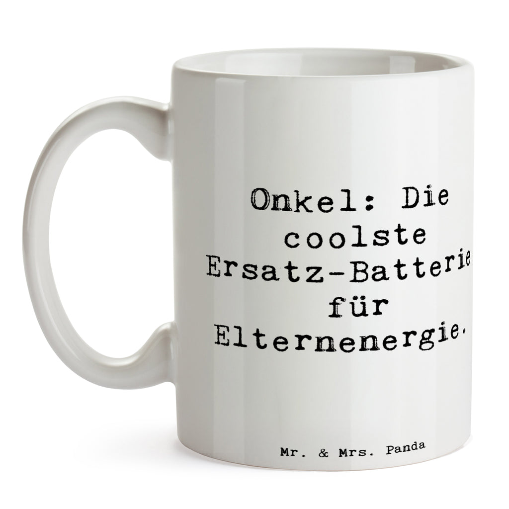 Tasse Spruch Onkel Energie Tasse, Kaffeetasse, Teetasse, Becher, Kaffeebecher, Teebecher, Keramiktasse, Porzellantasse, Büro Tasse, Geschenk Tasse, Tasse Sprüche, Tasse Motive, Kaffeetassen, Tasse bedrucken, Designer Tasse, Cappuccino Tassen, Schöne Teetassen, Familie, Vatertag, Muttertag, Bruder, Schwester, Mama, Papa, Oma, Opa