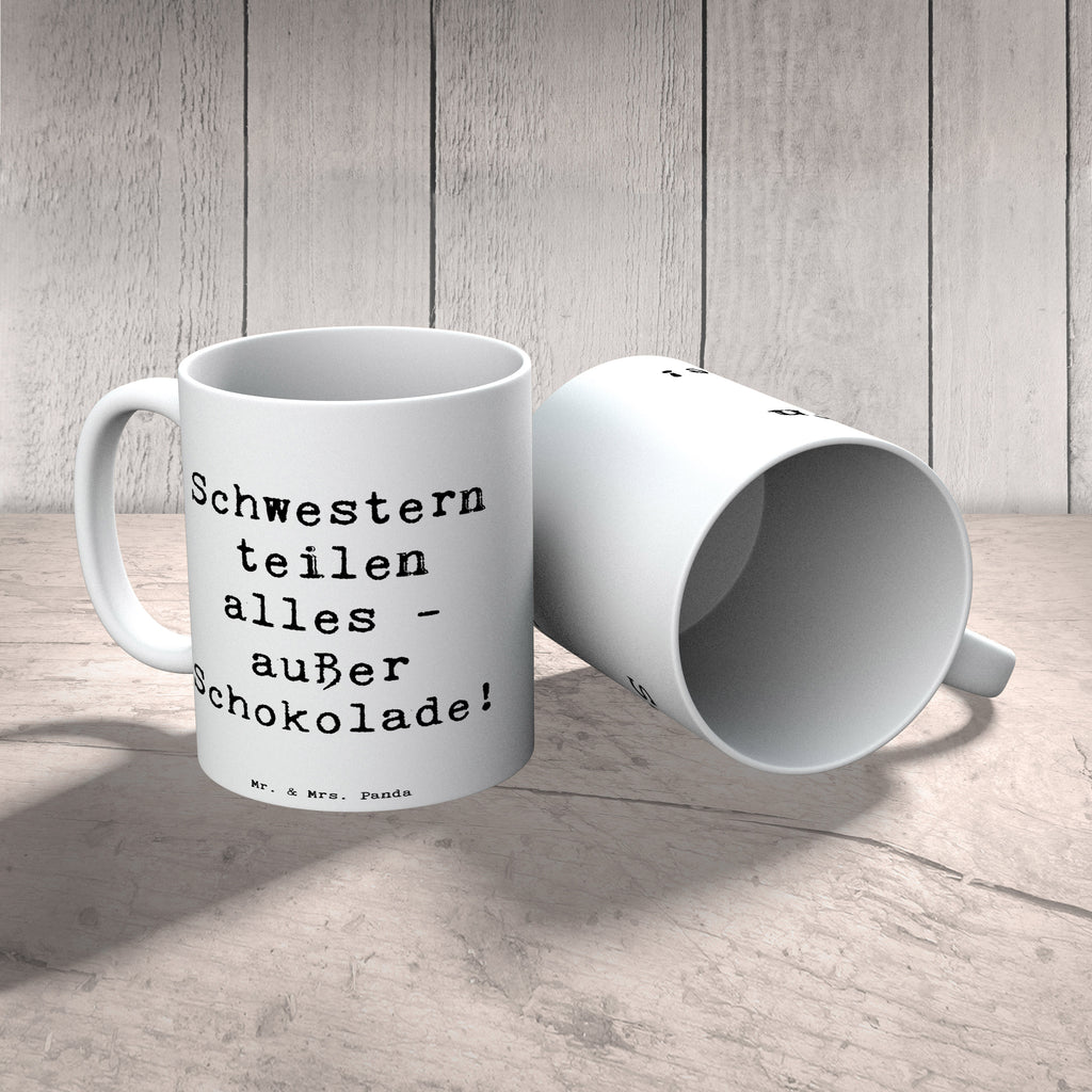 Tasse Spruch Schwestern Liebe Tasse, Kaffeetasse, Teetasse, Becher, Kaffeebecher, Teebecher, Keramiktasse, Porzellantasse, Büro Tasse, Geschenk Tasse, Tasse Sprüche, Tasse Motive, Kaffeetassen, Tasse bedrucken, Designer Tasse, Cappuccino Tassen, Schöne Teetassen, Familie, Vatertag, Muttertag, Bruder, Schwester, Mama, Papa, Oma, Opa