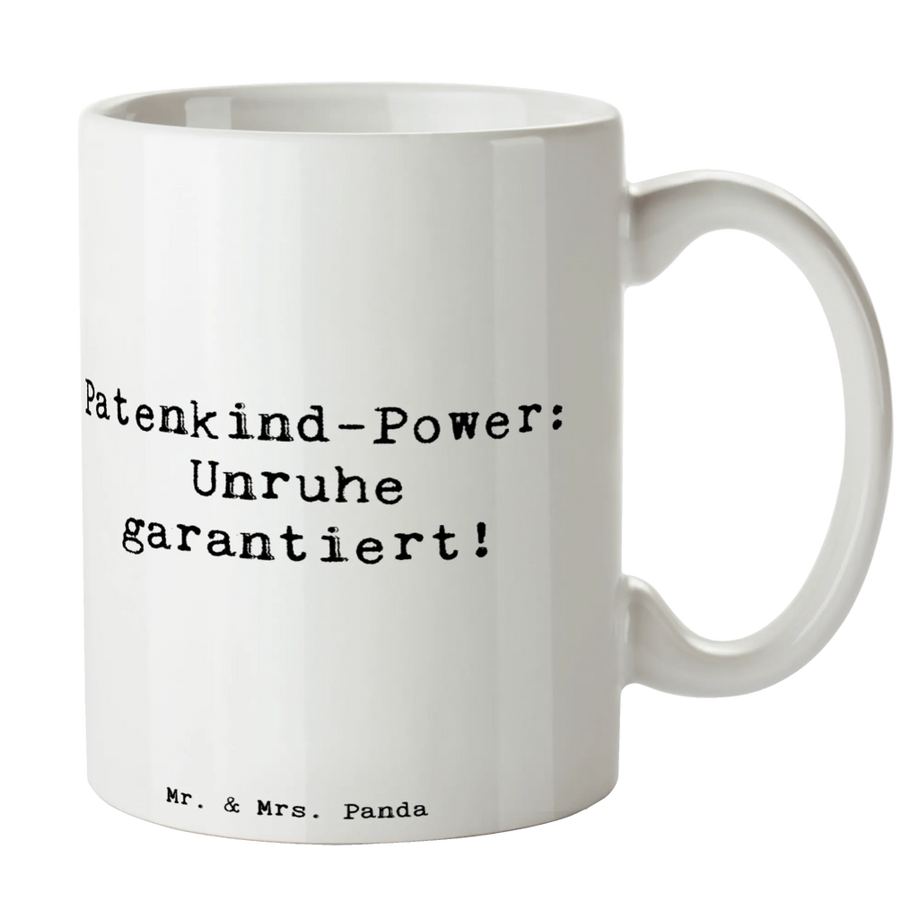 Tasse Spruch Patenkind Power Tasse, Kaffeetasse, Teetasse, Becher, Kaffeebecher, Teebecher, Keramiktasse, Porzellantasse, Büro Tasse, Geschenk Tasse, Tasse Sprüche, Tasse Motive, Kaffeetassen, Tasse bedrucken, Designer Tasse, Cappuccino Tassen, Schöne Teetassen, Familie, Vatertag, Muttertag, Bruder, Schwester, Mama, Papa, Oma, Opa