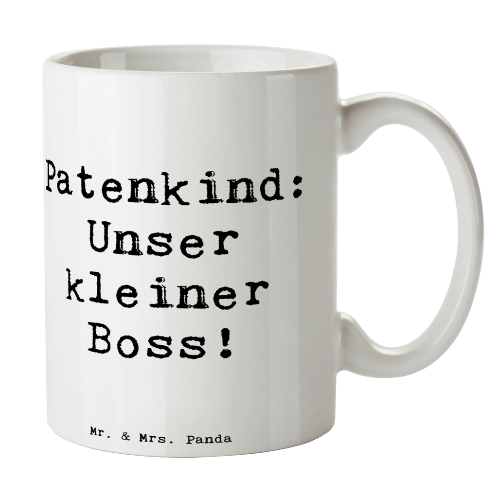 Tasse Spruch Patenkind Boss Tasse, Kaffeetasse, Teetasse, Becher, Kaffeebecher, Teebecher, Keramiktasse, Porzellantasse, Büro Tasse, Geschenk Tasse, Tasse Sprüche, Tasse Motive, Kaffeetassen, Tasse bedrucken, Designer Tasse, Cappuccino Tassen, Schöne Teetassen, Familie, Vatertag, Muttertag, Bruder, Schwester, Mama, Papa, Oma, Opa