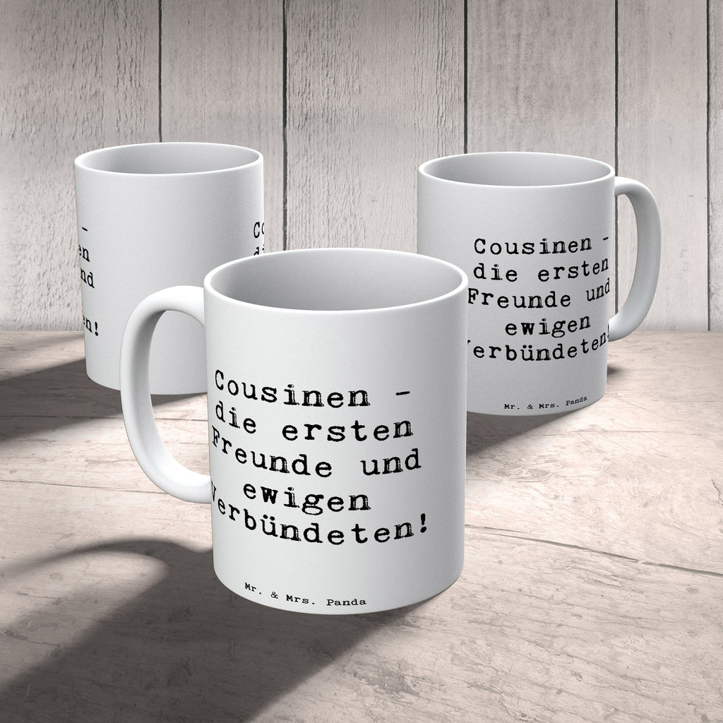 Tasse Spruch Cousine Freunde Tasse, Kaffeetasse, Teetasse, Becher, Kaffeebecher, Teebecher, Keramiktasse, Porzellantasse, Büro Tasse, Geschenk Tasse, Tasse Sprüche, Tasse Motive, Kaffeetassen, Tasse bedrucken, Designer Tasse, Cappuccino Tassen, Schöne Teetassen, Familie, Vatertag, Muttertag, Bruder, Schwester, Mama, Papa, Oma, Opa