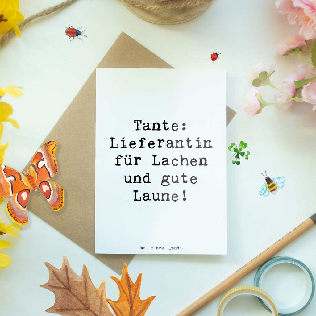 Grußkarte Spruch Tante Lieferantin Grußkarte, Klappkarte, Einladungskarte, Glückwunschkarte, Hochzeitskarte, Geburtstagskarte, Karte, Ansichtskarten, Familie, Vatertag, Muttertag, Bruder, Schwester, Mama, Papa, Oma, Opa