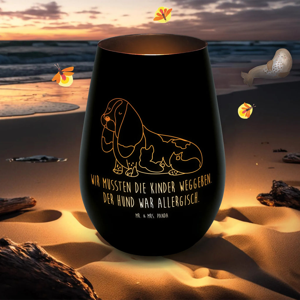 Gold Windlicht Hund Basset Hound Windlicht, Teelicht, Graviertes Windlicht, Windlicht Gravur, Kerze, Windlicht aus Glas, Teelicht aus Glas, Hund, Hundemotiv, Haustier, Hunderasse, Tierliebhaber, Hundebesitzer, Sprüche, Basset Hound, Basset, Hundeliebe, kinderlos