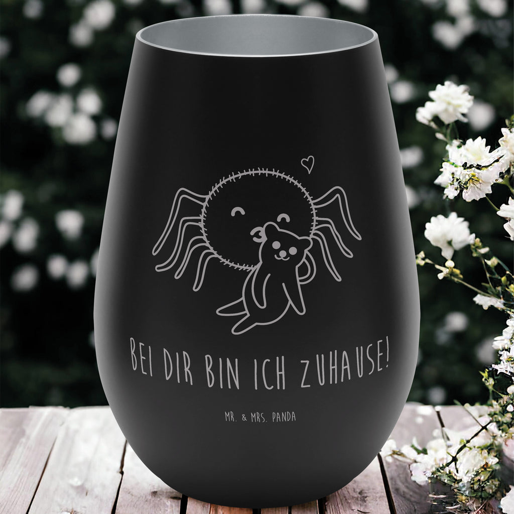 Gold Windlicht Spinne Agathe Teddy Windlicht, Teelicht, Graviertes Windlicht, Windlicht Gravur, Kerze, Windlicht aus Glas, Teelicht aus Glas, Spinne Agathe, Spinne, Agathe, Videos, Merchandise, Freundschaft, Liebesgeschenk, Verliebt, Liebesbeweis, Teddy, Treue, Miteinander, Dankeschön