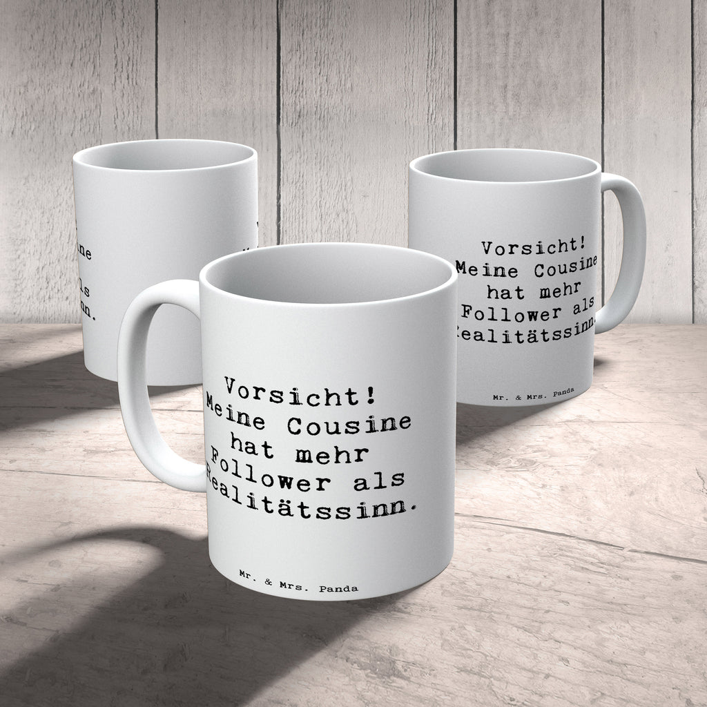 Tasse Spruch Cousine Influencer Tasse, Kaffeetasse, Teetasse, Becher, Kaffeebecher, Teebecher, Keramiktasse, Porzellantasse, Büro Tasse, Geschenk Tasse, Tasse Sprüche, Tasse Motive, Kaffeetassen, Tasse bedrucken, Designer Tasse, Cappuccino Tassen, Schöne Teetassen, Familie, Vatertag, Muttertag, Bruder, Schwester, Mama, Papa, Oma, Opa