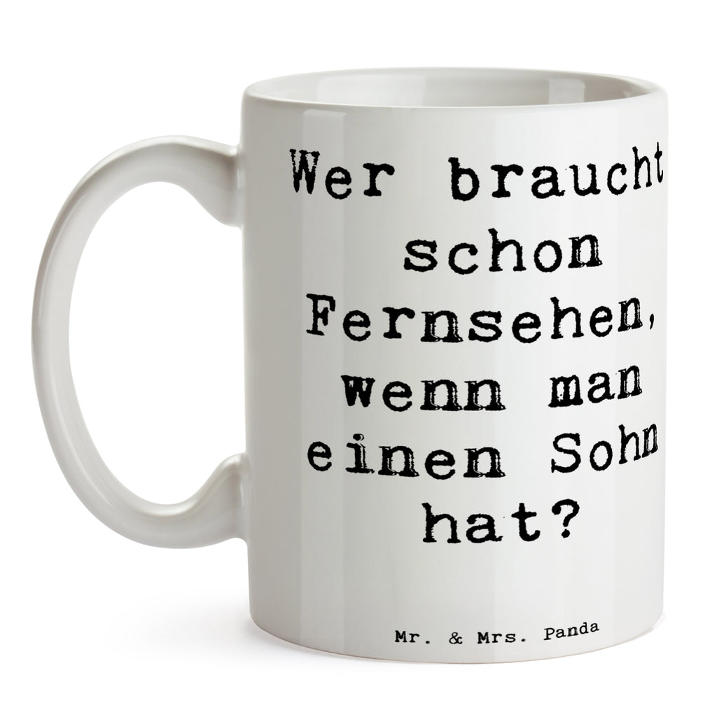 Tasse Sohn Unterhaltung Tasse, Kaffeetasse, Teetasse, Becher, Kaffeebecher, Teebecher, Keramiktasse, Porzellantasse, Büro Tasse, Geschenk Tasse, Tasse Sprüche, Tasse Motive