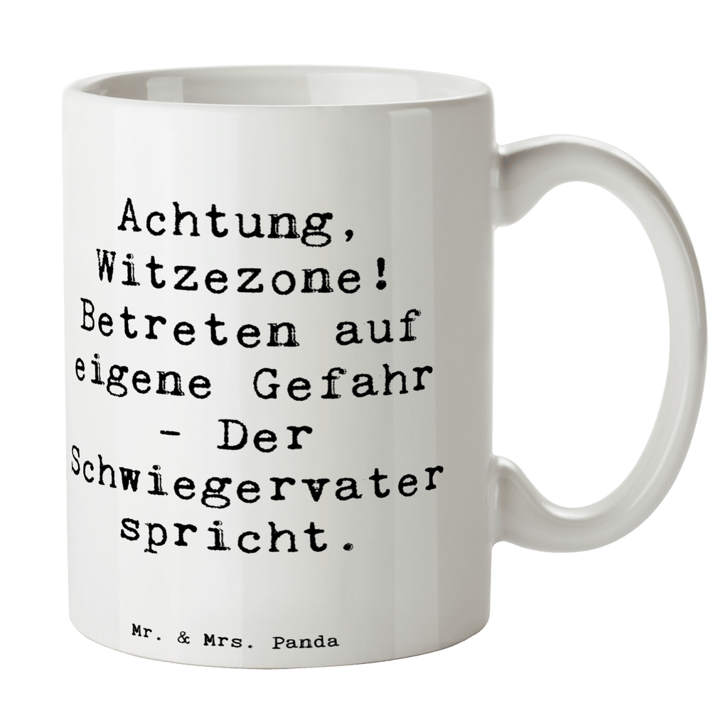 Tasse Witzezone Schwiegervater Tasse, Kaffeetasse, Teetasse, Becher, Kaffeebecher, Teebecher, Keramiktasse, Porzellantasse, Büro Tasse, Geschenk Tasse, Tasse Sprüche, Tasse Motive