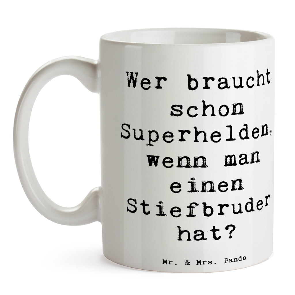 Tasse Spruch Stiefbruder Held Tasse, Kaffeetasse, Teetasse, Becher, Kaffeebecher, Teebecher, Keramiktasse, Porzellantasse, Büro Tasse, Geschenk Tasse, Tasse Sprüche, Tasse Motive, Kaffeetassen, Tasse bedrucken, Designer Tasse, Cappuccino Tassen, Schöne Teetassen, Familie, Vatertag, Muttertag, Bruder, Schwester, Mama, Papa, Oma, Opa