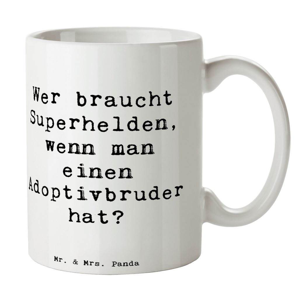 Tasse Spruch Held Adoptivbruder Tasse, Kaffeetasse, Teetasse, Becher, Kaffeebecher, Teebecher, Keramiktasse, Porzellantasse, Büro Tasse, Geschenk Tasse, Tasse Sprüche, Tasse Motive, Kaffeetassen, Tasse bedrucken, Designer Tasse, Cappuccino Tassen, Schöne Teetassen, Familie, Vatertag, Muttertag, Bruder, Schwester, Mama, Papa, Oma, Opa