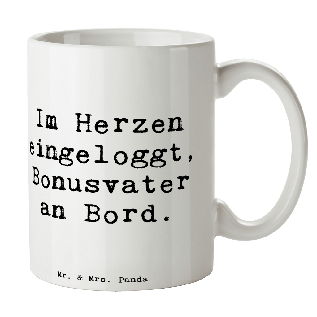 Tasse Spruch Bonusvater Herz Tasse, Kaffeetasse, Teetasse, Becher, Kaffeebecher, Teebecher, Keramiktasse, Porzellantasse, Büro Tasse, Geschenk Tasse, Tasse Sprüche, Tasse Motive, Kaffeetassen, Tasse bedrucken, Designer Tasse, Cappuccino Tassen, Schöne Teetassen, Familie, Vatertag, Muttertag, Bruder, Schwester, Mama, Papa, Oma, Opa