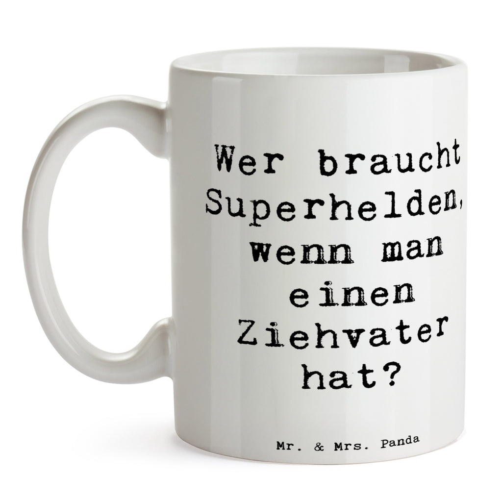 Tasse Spruch Ziehvater Held Tasse, Kaffeetasse, Teetasse, Becher, Kaffeebecher, Teebecher, Keramiktasse, Porzellantasse, Büro Tasse, Geschenk Tasse, Tasse Sprüche, Tasse Motive, Kaffeetassen, Tasse bedrucken, Designer Tasse, Cappuccino Tassen, Schöne Teetassen, Familie, Vatertag, Muttertag, Bruder, Schwester, Mama, Papa, Oma, Opa