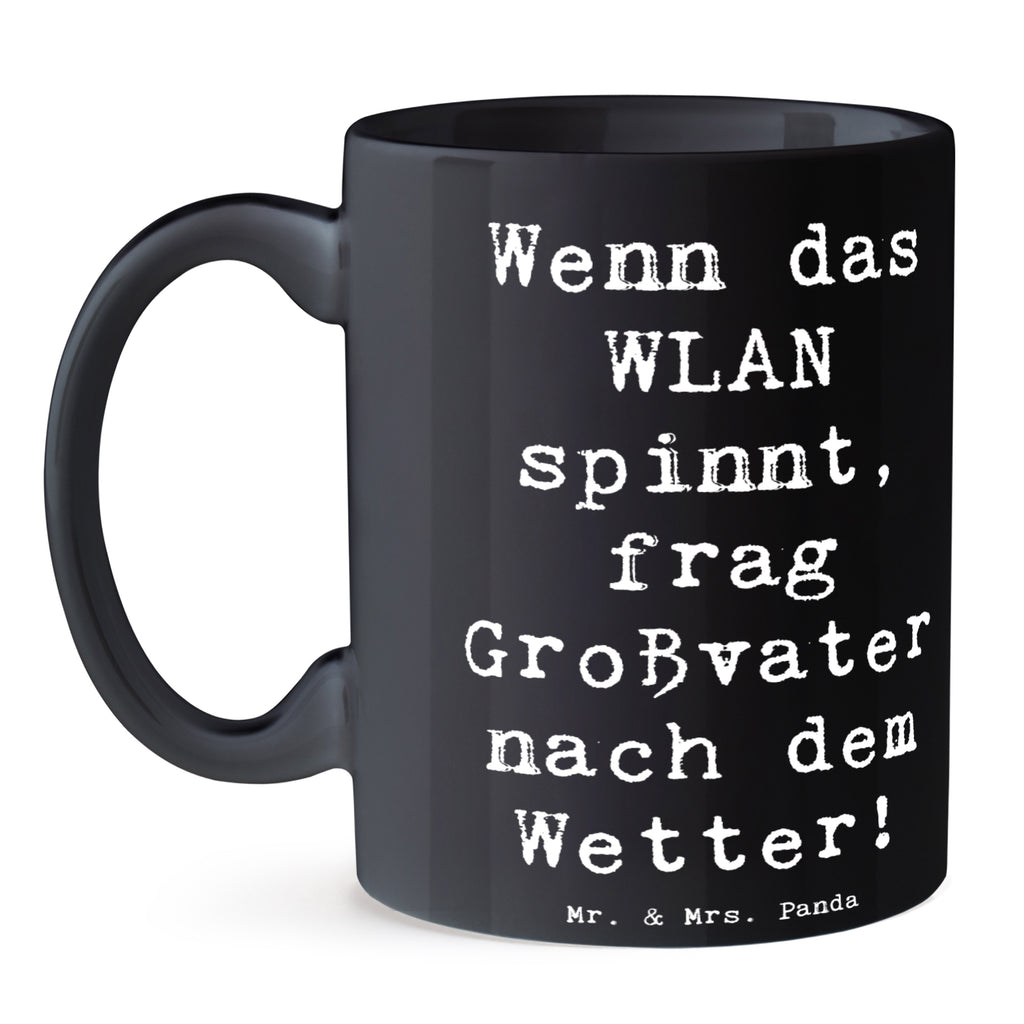 Tasse WLAN Großvater Tasse, Kaffeetasse, Teetasse, Becher, Kaffeebecher, Teebecher, Keramiktasse, Porzellantasse, Büro Tasse, Geschenk Tasse, Tasse Sprüche, Tasse Motive, Kaffeetassen, Tasse bedrucken, Designer Tasse, Cappuccino Tassen, Schöne Teetassen, Familie, Vatertag, Muttertag, Bruder, Schwester, Mama, Papa, Oma, Opa