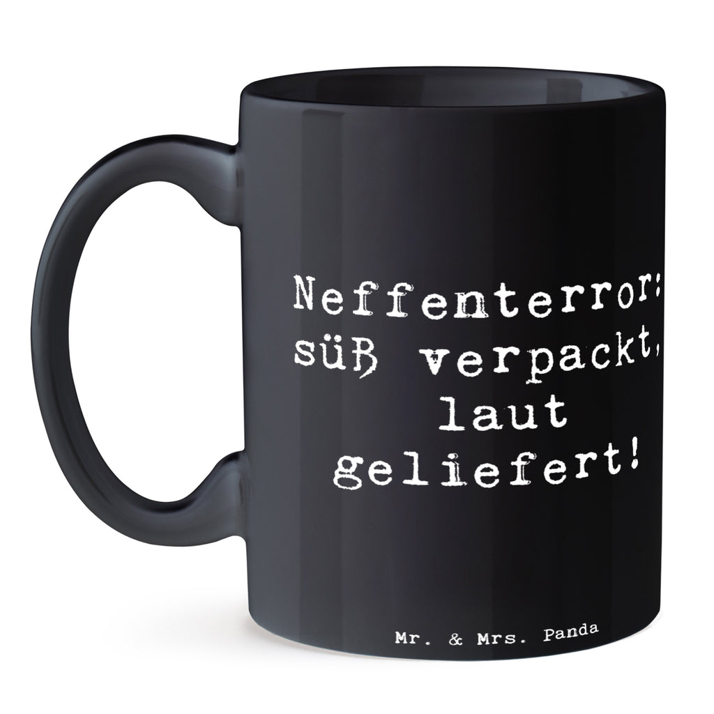 Tasse Süßer Neffenterror Tasse, Kaffeetasse, Teetasse, Becher, Kaffeebecher, Teebecher, Keramiktasse, Porzellantasse, Büro Tasse, Geschenk Tasse, Tasse Sprüche, Tasse Motive, Kaffeetassen, Tasse bedrucken, Designer Tasse, Cappuccino Tassen, Schöne Teetassen, Familie, Vatertag, Muttertag, Bruder, Schwester, Mama, Papa, Oma, Opa