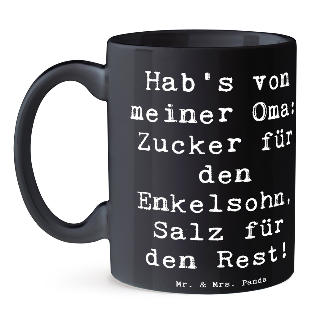 Tasse Süßer Enkelsohn Tasse, Kaffeetasse, Teetasse, Becher, Kaffeebecher, Teebecher, Keramiktasse, Porzellantasse, Büro Tasse, Geschenk Tasse, Tasse Sprüche, Tasse Motive