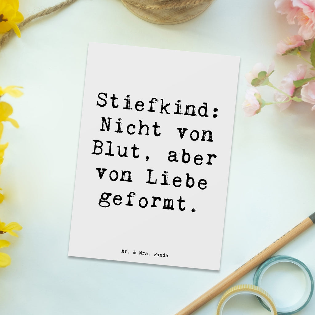 Postkarte Spruch Stiefkind von Liebe Postkarte, Karte, Geschenkkarte, Grußkarte, Einladung, Ansichtskarte, Geburtstagskarte, Einladungskarte, Dankeskarte, Ansichtskarten, Einladung Geburtstag, Einladungskarten Geburtstag, Familie, Vatertag, Muttertag, Bruder, Schwester, Mama, Papa, Oma, Opa