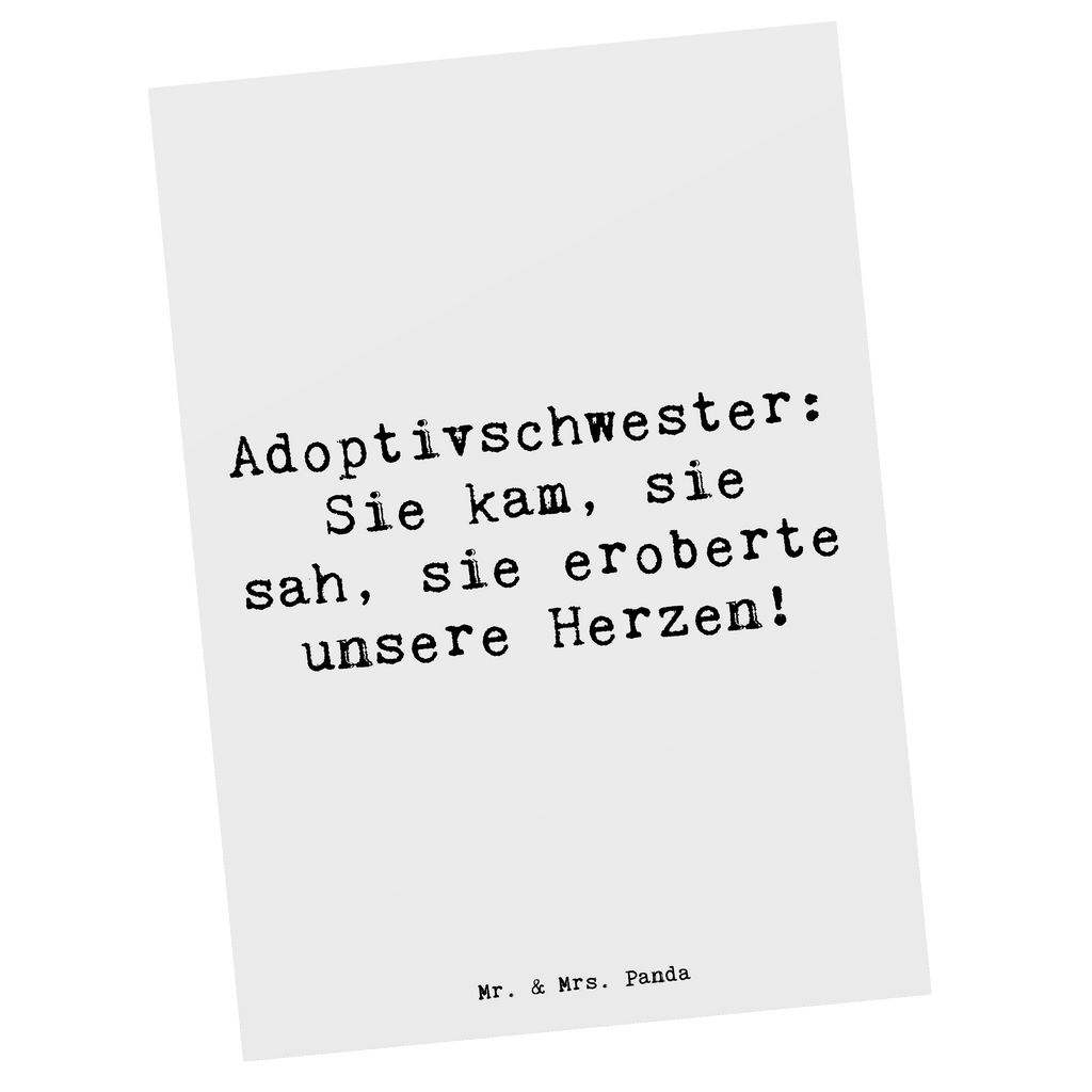 Postkarte Spruch Adoptivschwester Herz Postkarte, Karte, Geschenkkarte, Grußkarte, Einladung, Ansichtskarte, Geburtstagskarte, Einladungskarte, Dankeskarte, Ansichtskarten, Einladung Geburtstag, Einladungskarten Geburtstag, Familie, Vatertag, Muttertag, Bruder, Schwester, Mama, Papa, Oma, Opa