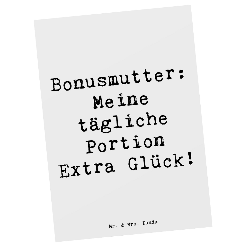 Postkarte Spruch Bonusmutter Glück Postkarte, Karte, Geschenkkarte, Grußkarte, Einladung, Ansichtskarte, Geburtstagskarte, Einladungskarte, Dankeskarte, Ansichtskarten, Einladung Geburtstag, Einladungskarten Geburtstag, Familie, Vatertag, Muttertag, Bruder, Schwester, Mama, Papa, Oma, Opa