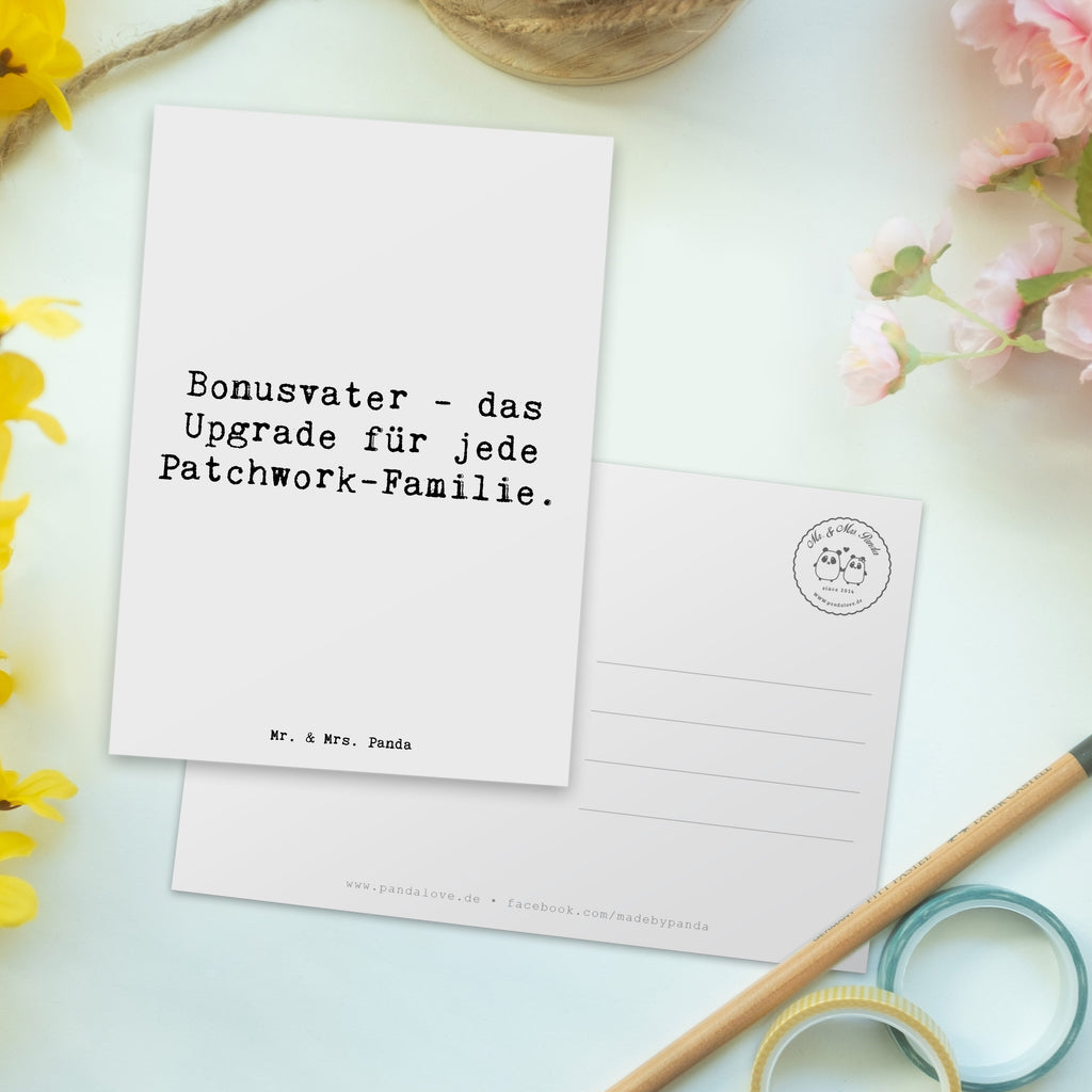 Postkarte Spruch Bonusvater Upgrade Postkarte, Karte, Geschenkkarte, Grußkarte, Einladung, Ansichtskarte, Geburtstagskarte, Einladungskarte, Dankeskarte, Ansichtskarten, Einladung Geburtstag, Einladungskarten Geburtstag, Familie, Vatertag, Muttertag, Bruder, Schwester, Mama, Papa, Oma, Opa