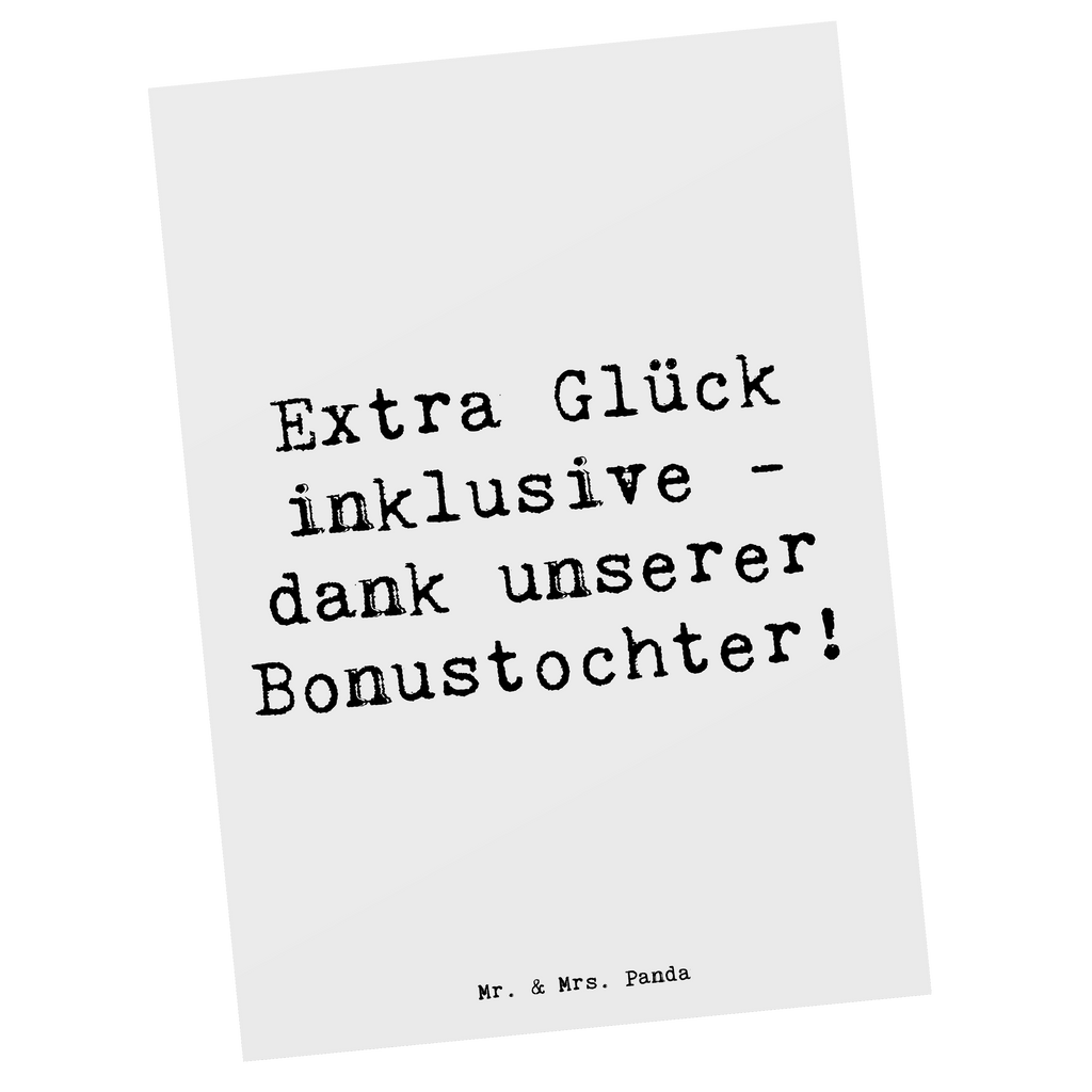 Postkarte Spruch Bonustochter Glück Postkarte, Karte, Geschenkkarte, Grußkarte, Einladung, Ansichtskarte, Geburtstagskarte, Einladungskarte, Dankeskarte, Ansichtskarten, Einladung Geburtstag, Einladungskarten Geburtstag, Familie, Vatertag, Muttertag, Bruder, Schwester, Mama, Papa, Oma, Opa