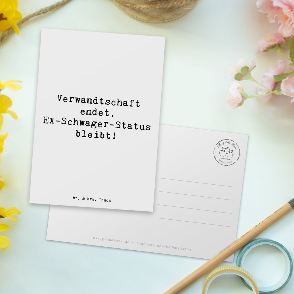 Postkarte Spruch Ex-Schwager Erinnerung Postkarte, Karte, Geschenkkarte, Grußkarte, Einladung, Ansichtskarte, Geburtstagskarte, Einladungskarte, Dankeskarte, Ansichtskarten, Einladung Geburtstag, Einladungskarten Geburtstag, Familie, Vatertag, Muttertag, Bruder, Schwester, Mama, Papa, Oma, Opa