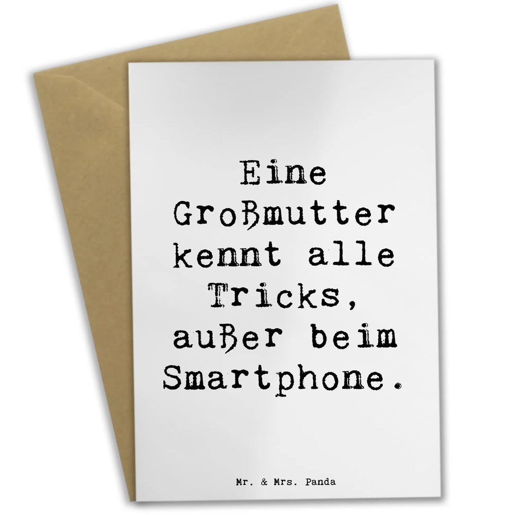 Grußkarte Spruch Großmutter Tricks Grußkarte, Klappkarte, Einladungskarte, Glückwunschkarte, Hochzeitskarte, Geburtstagskarte, Karte, Ansichtskarten, Familie, Vatertag, Muttertag, Bruder, Schwester, Mama, Papa, Oma, Opa