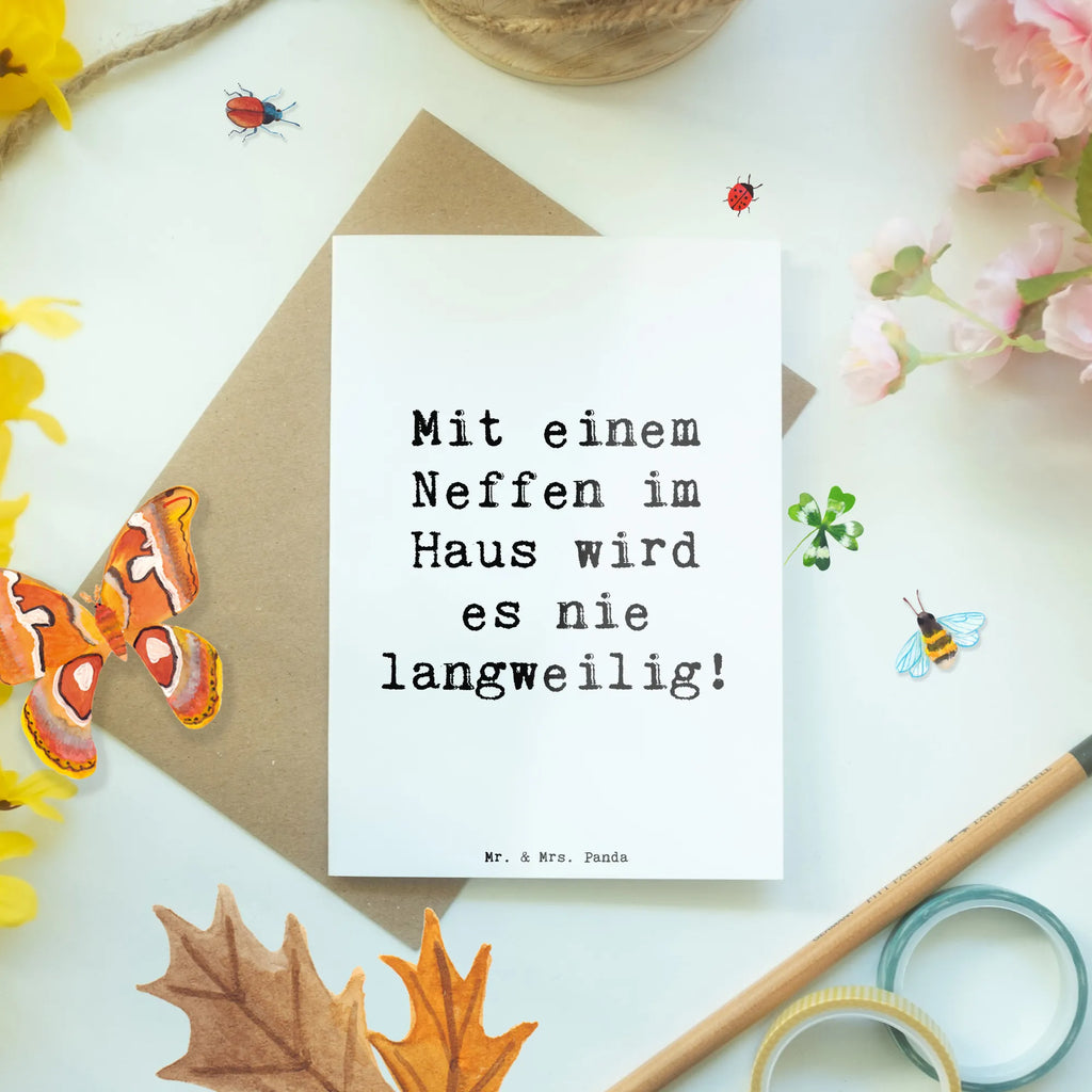 Grußkarte Spruch Neffe Spaß Grußkarte, Klappkarte, Einladungskarte, Glückwunschkarte, Hochzeitskarte, Geburtstagskarte, Karte, Ansichtskarten, Familie, Vatertag, Muttertag, Bruder, Schwester, Mama, Papa, Oma, Opa