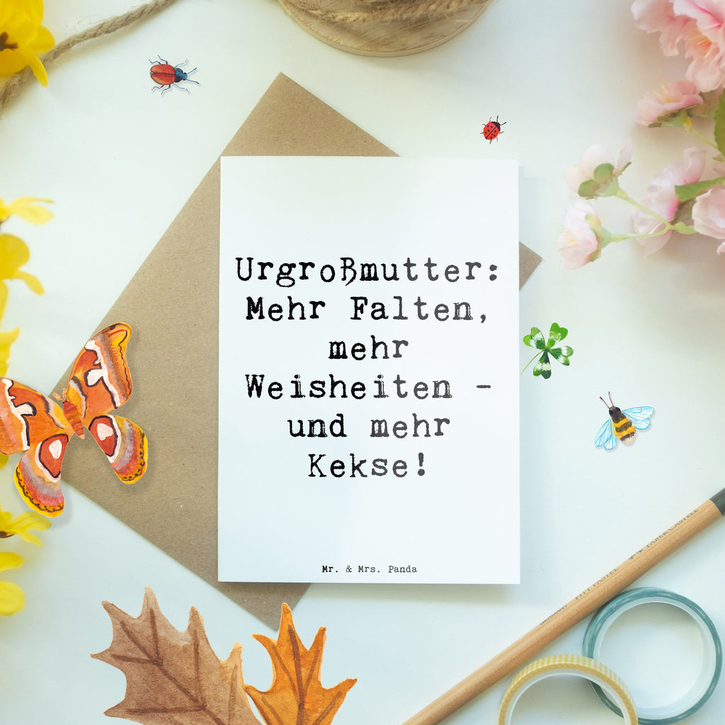 Grußkarte Spruch Urgroßmutter Weisheiten Grußkarte, Klappkarte, Einladungskarte, Glückwunschkarte, Hochzeitskarte, Geburtstagskarte, Karte, Ansichtskarten, Familie, Vatertag, Muttertag, Bruder, Schwester, Mama, Papa, Oma, Opa