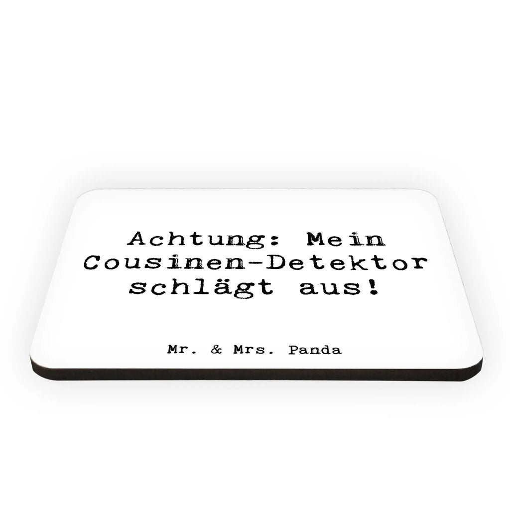 Magnet Spruch Cousinen-Detektor Kühlschrankmagnet, Pinnwandmagnet, Souvenir Magnet, Motivmagnete, Dekomagnet, Whiteboard Magnet, Notiz Magnet, Kühlschrank Dekoration, Familie, Vatertag, Muttertag, Bruder, Schwester, Mama, Papa, Oma, Opa