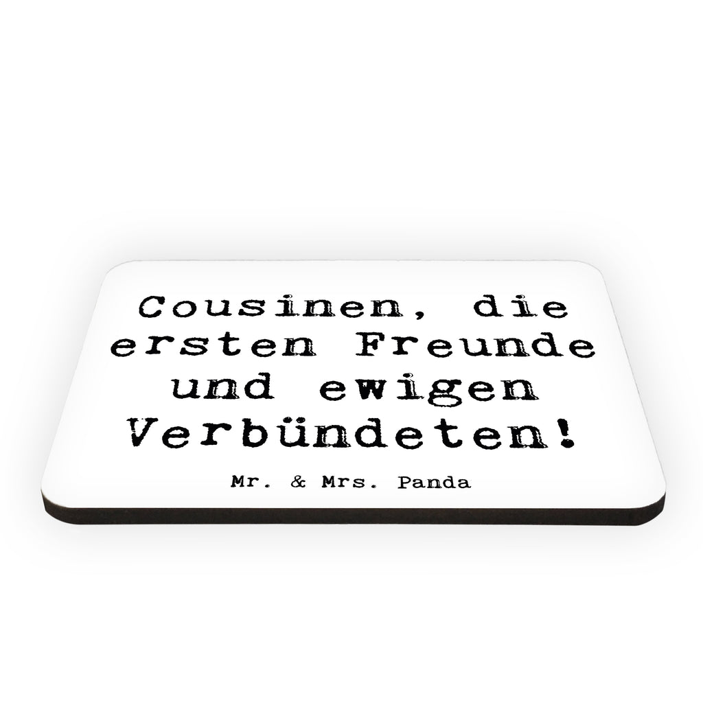 Magnet Spruch Cousine Freunde Kühlschrankmagnet, Pinnwandmagnet, Souvenir Magnet, Motivmagnete, Dekomagnet, Whiteboard Magnet, Notiz Magnet, Kühlschrank Dekoration, Familie, Vatertag, Muttertag, Bruder, Schwester, Mama, Papa, Oma, Opa