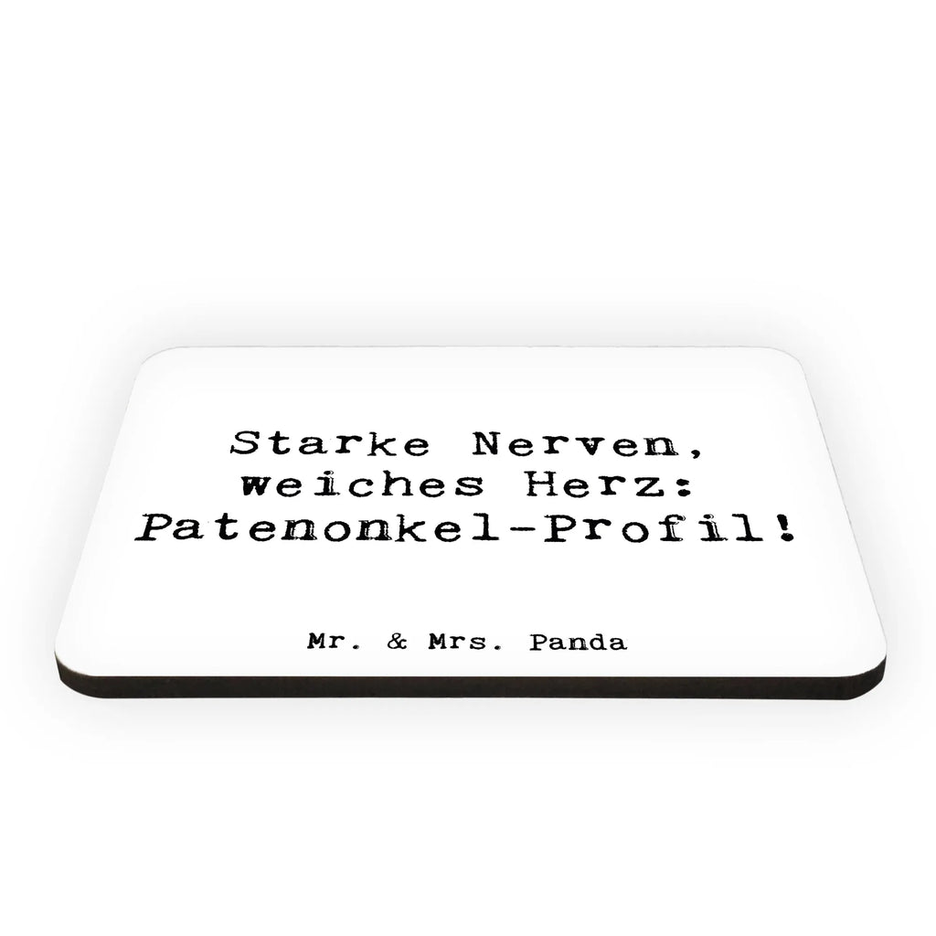 Magnet Spruch Starke Patenonkel Kühlschrankmagnet, Pinnwandmagnet, Souvenir Magnet, Motivmagnete, Dekomagnet, Whiteboard Magnet, Notiz Magnet, Kühlschrank Dekoration, Familie, Vatertag, Muttertag, Bruder, Schwester, Mama, Papa, Oma, Opa