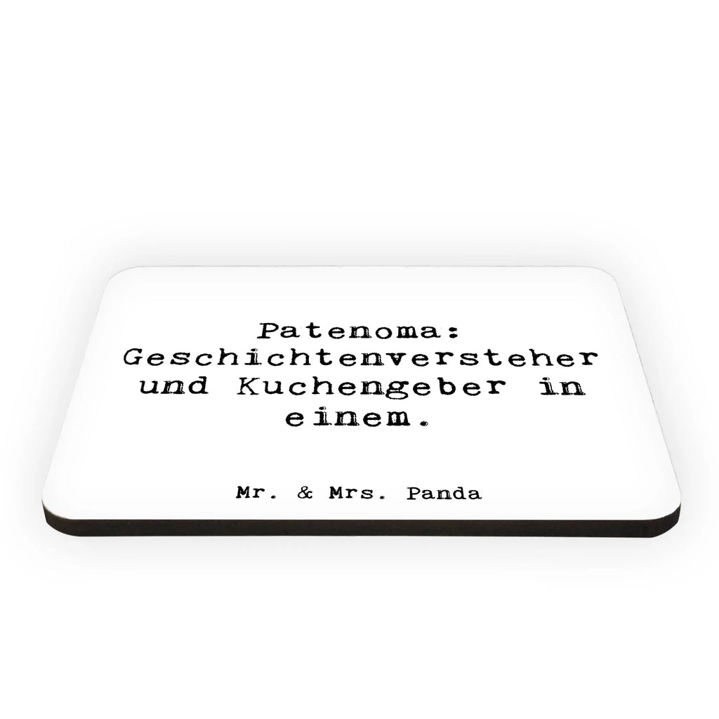 Magnet Spruch Patenoma Kühlschrankmagnet, Pinnwandmagnet, Souvenir Magnet, Motivmagnete, Dekomagnet, Whiteboard Magnet, Notiz Magnet, Kühlschrank Dekoration, Familie, Vatertag, Muttertag, Bruder, Schwester, Mama, Papa, Oma, Opa