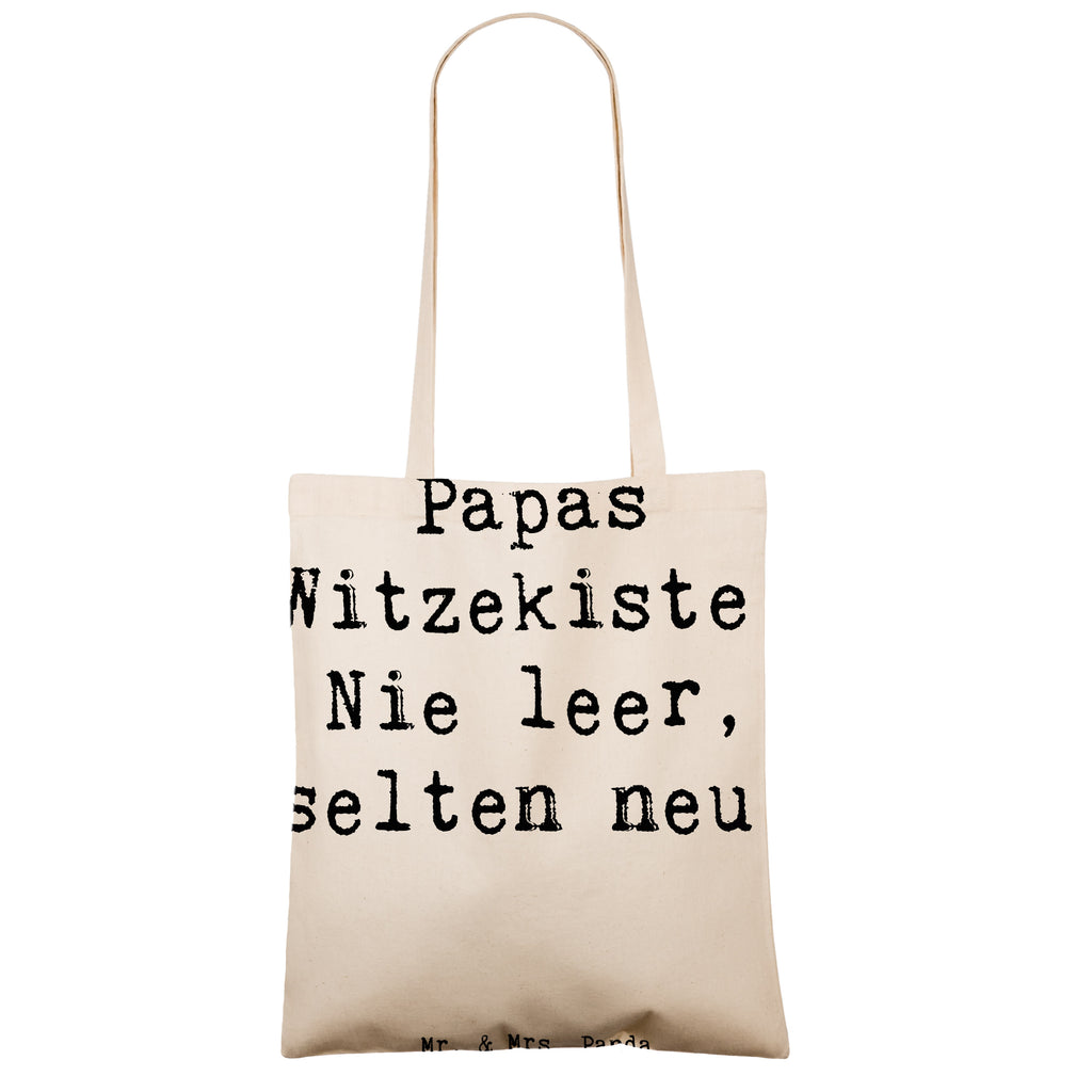 Tragetasche Spruch Vater Witzekiste Beuteltasche, Beutel, Einkaufstasche, Jutebeutel, Stoffbeutel, Tasche, Shopper, Umhängetasche, Strandtasche, Schultertasche, Stofftasche, Tragetasche, Badetasche, Jutetasche, Einkaufstüte, Laptoptasche, Familie, Vatertag, Muttertag, Bruder, Schwester, Mama, Papa, Oma, Opa