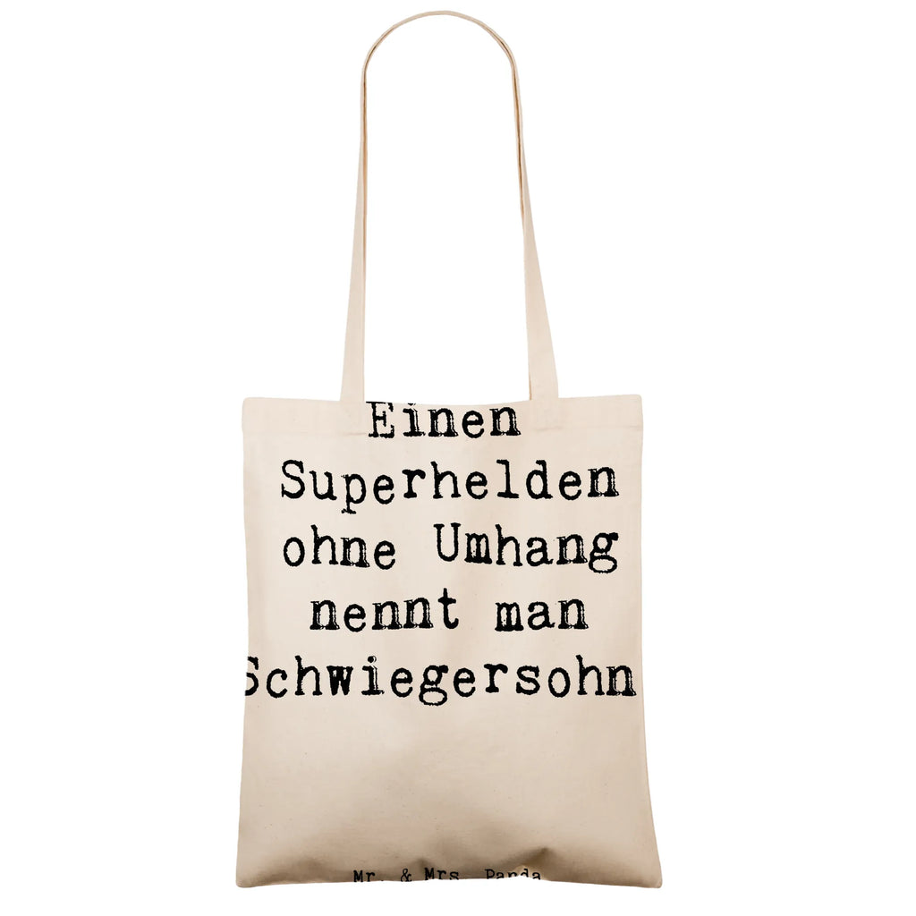 Tragetasche Spruch Held Schwiegersohn Beuteltasche, Beutel, Einkaufstasche, Jutebeutel, Stoffbeutel, Tasche, Shopper, Umhängetasche, Strandtasche, Schultertasche, Stofftasche, Tragetasche, Badetasche, Jutetasche, Einkaufstüte, Laptoptasche, Familie, Vatertag, Muttertag, Bruder, Schwester, Mama, Papa, Oma, Opa