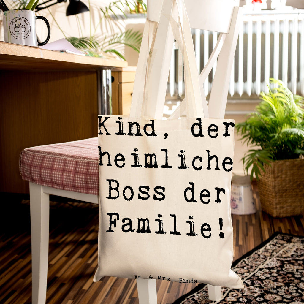 Tragetasche Spruch Kind Heimliche Führungskraft Beuteltasche, Beutel, Einkaufstasche, Jutebeutel, Stoffbeutel, Tasche, Shopper, Umhängetasche, Strandtasche, Schultertasche, Stofftasche, Tragetasche, Badetasche, Jutetasche, Einkaufstüte, Laptoptasche, Familie, Vatertag, Muttertag, Bruder, Schwester, Mama, Papa, Oma, Opa