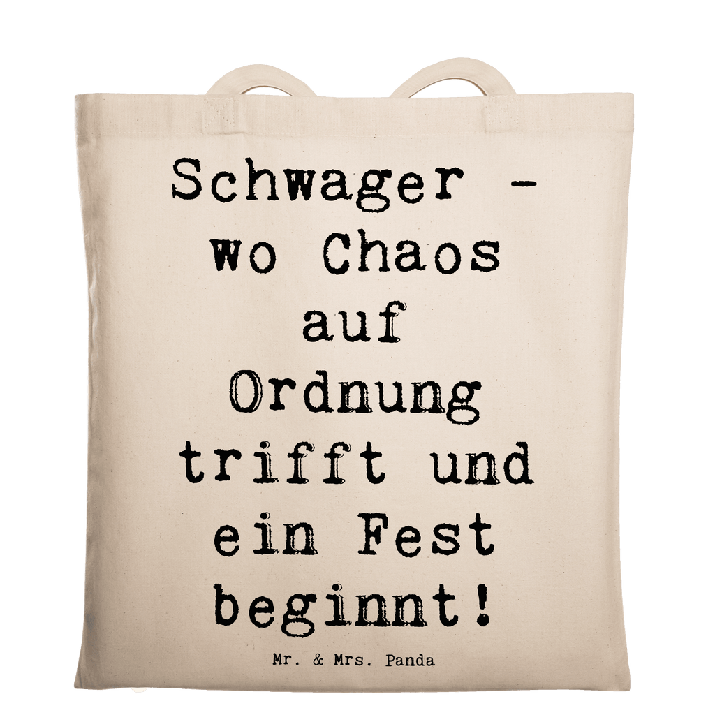Tragetasche Schwager Chaos Fest Beuteltasche, Beutel, Einkaufstasche, Jutebeutel, Stoffbeutel