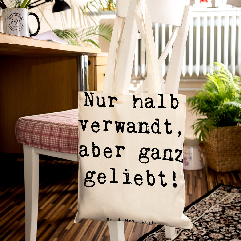 Tragetasche Spruch Halbbruder Liebe Beuteltasche, Beutel, Einkaufstasche, Jutebeutel, Stoffbeutel, Tasche, Shopper, Umhängetasche, Strandtasche, Schultertasche, Stofftasche, Tragetasche, Badetasche, Jutetasche, Einkaufstüte, Laptoptasche, Familie, Vatertag, Muttertag, Bruder, Schwester, Mama, Papa, Oma, Opa