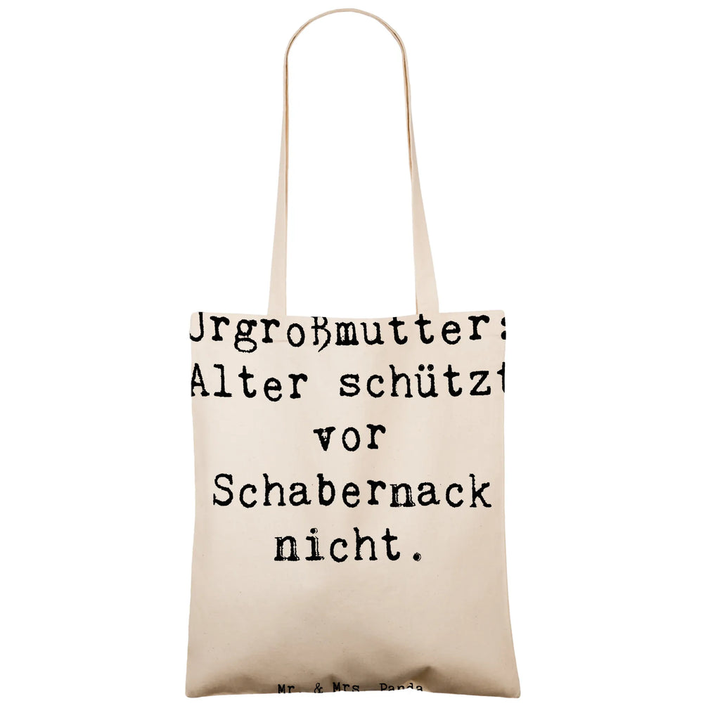 Tragetasche Spruch Urgroßmutter Schabernack Beuteltasche, Beutel, Einkaufstasche, Jutebeutel, Stoffbeutel, Tasche, Shopper, Umhängetasche, Strandtasche, Schultertasche, Stofftasche, Tragetasche, Badetasche, Jutetasche, Einkaufstüte, Laptoptasche, Familie, Vatertag, Muttertag, Bruder, Schwester, Mama, Papa, Oma, Opa