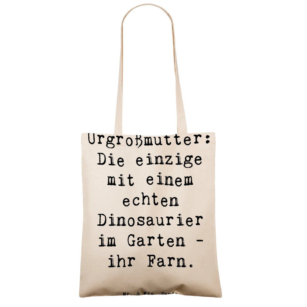 Tragetasche Spruch Urgroßmutter Farn Beuteltasche, Beutel, Einkaufstasche, Jutebeutel, Stoffbeutel, Tasche, Shopper, Umhängetasche, Strandtasche, Schultertasche, Stofftasche, Tragetasche, Badetasche, Jutetasche, Einkaufstüte, Laptoptasche, Familie, Vatertag, Muttertag, Bruder, Schwester, Mama, Papa, Oma, Opa